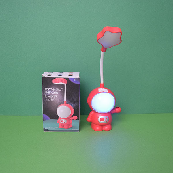 Astronaut Desk Led Lamp With charging cable with Different Colors