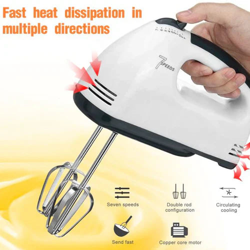 Scarlet 7 Speeds Electric Hand Mixer Beater