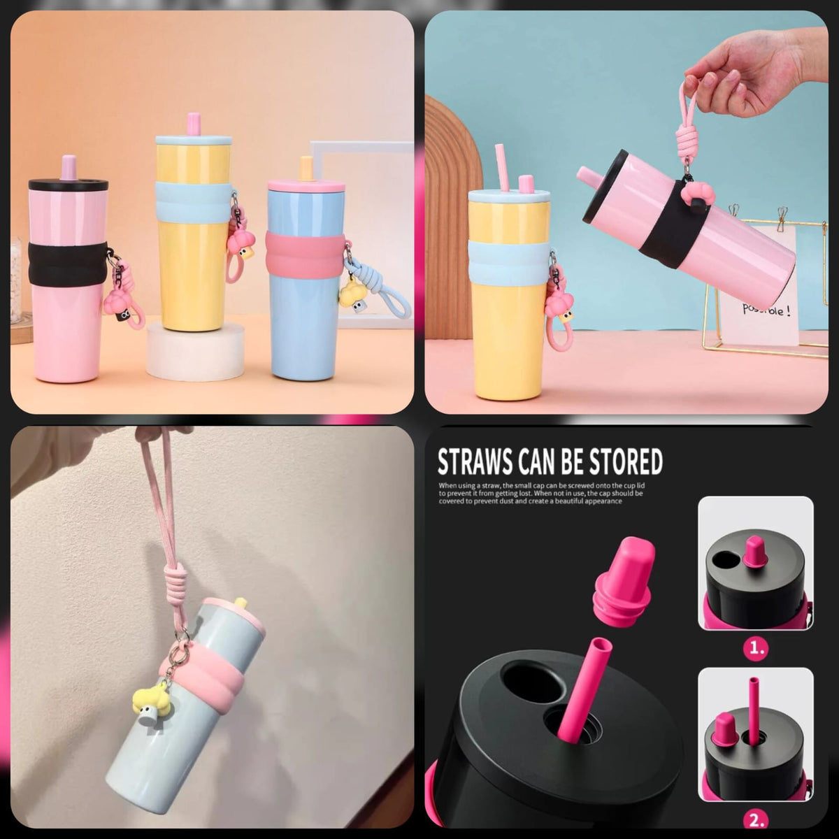 Aesthetic tumbler
