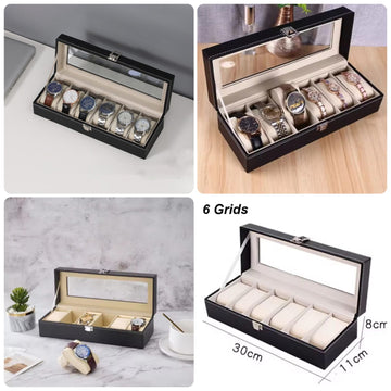 *Watch Organizer ⌚*
 *(6slot )Box Packing (Good Quality 🇨🇳)*