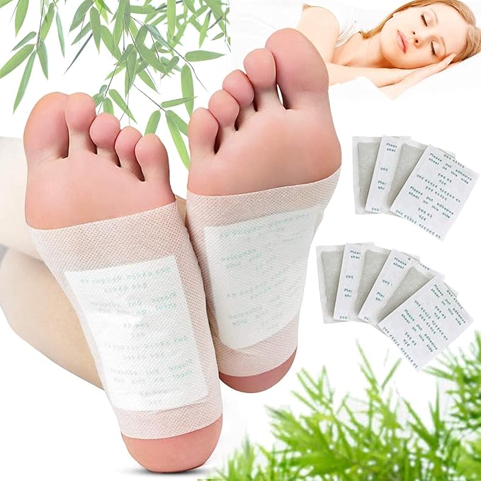 Detox 10 Pcs Foot Pads – Pain-Free Cleansing Patches
