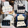 Bubble bow tissue box