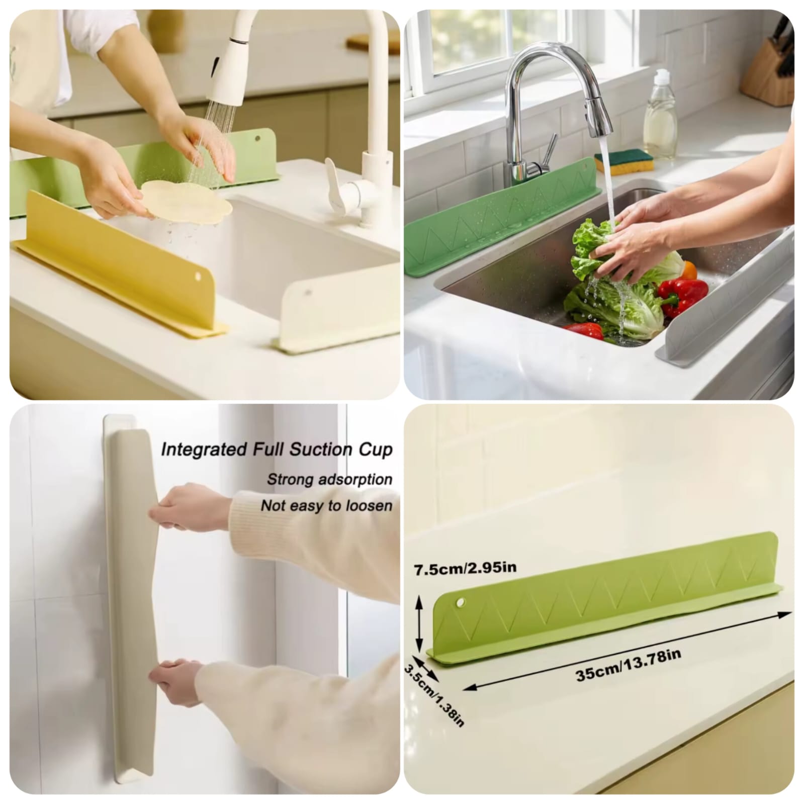 Sink splash guard
