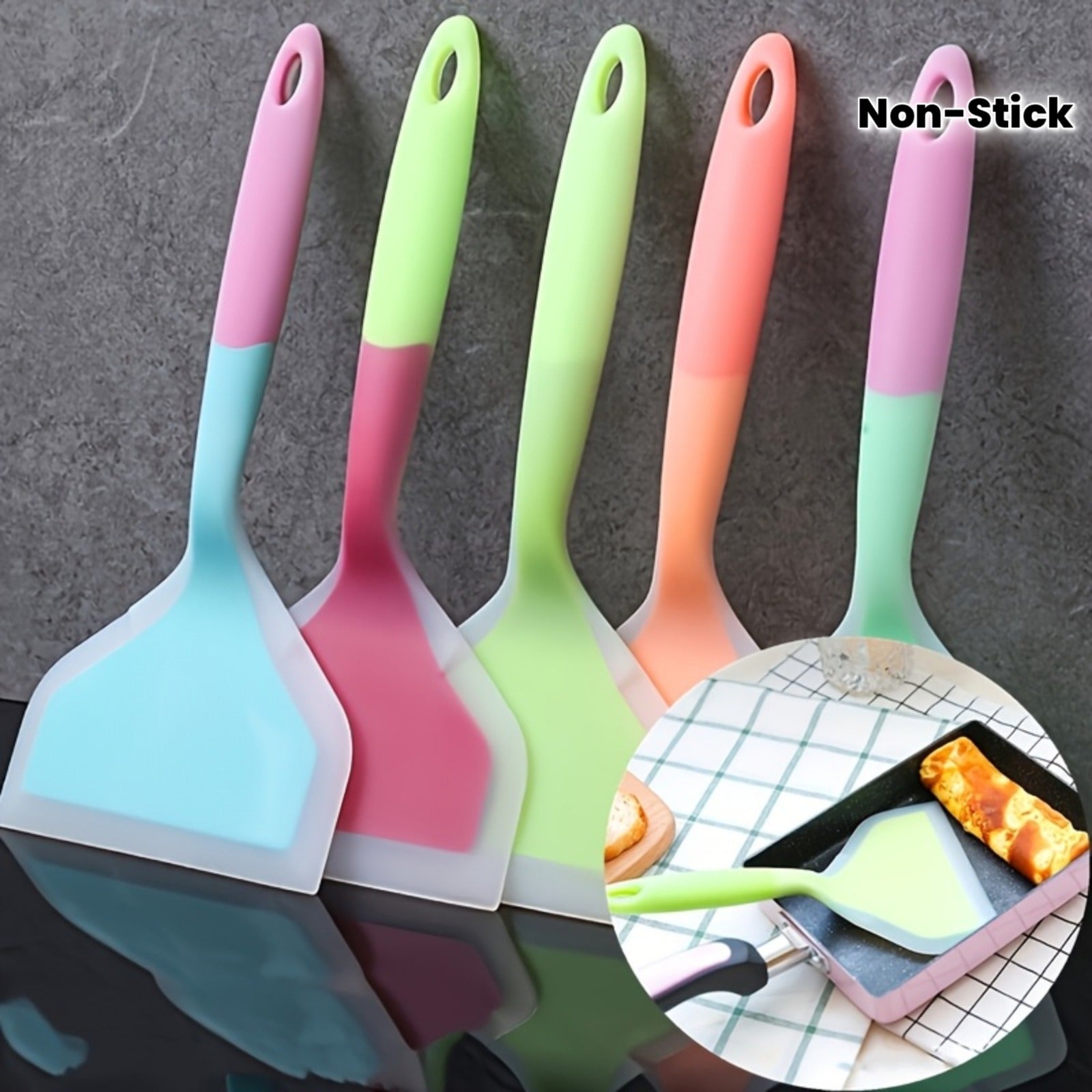 Silicone Pancakes Shovel Wide Spatula
