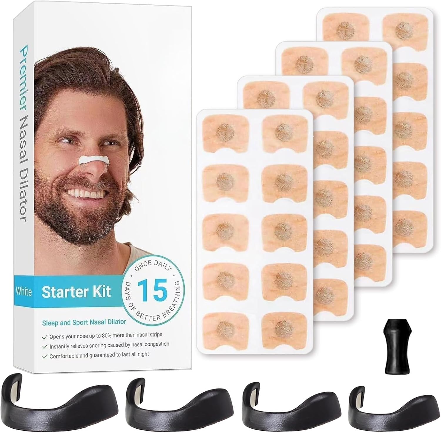 Premier Nasal Dilator White Starter Kit