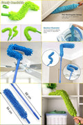 *Microfiber Flexible Fan Duster  (Random Colours)