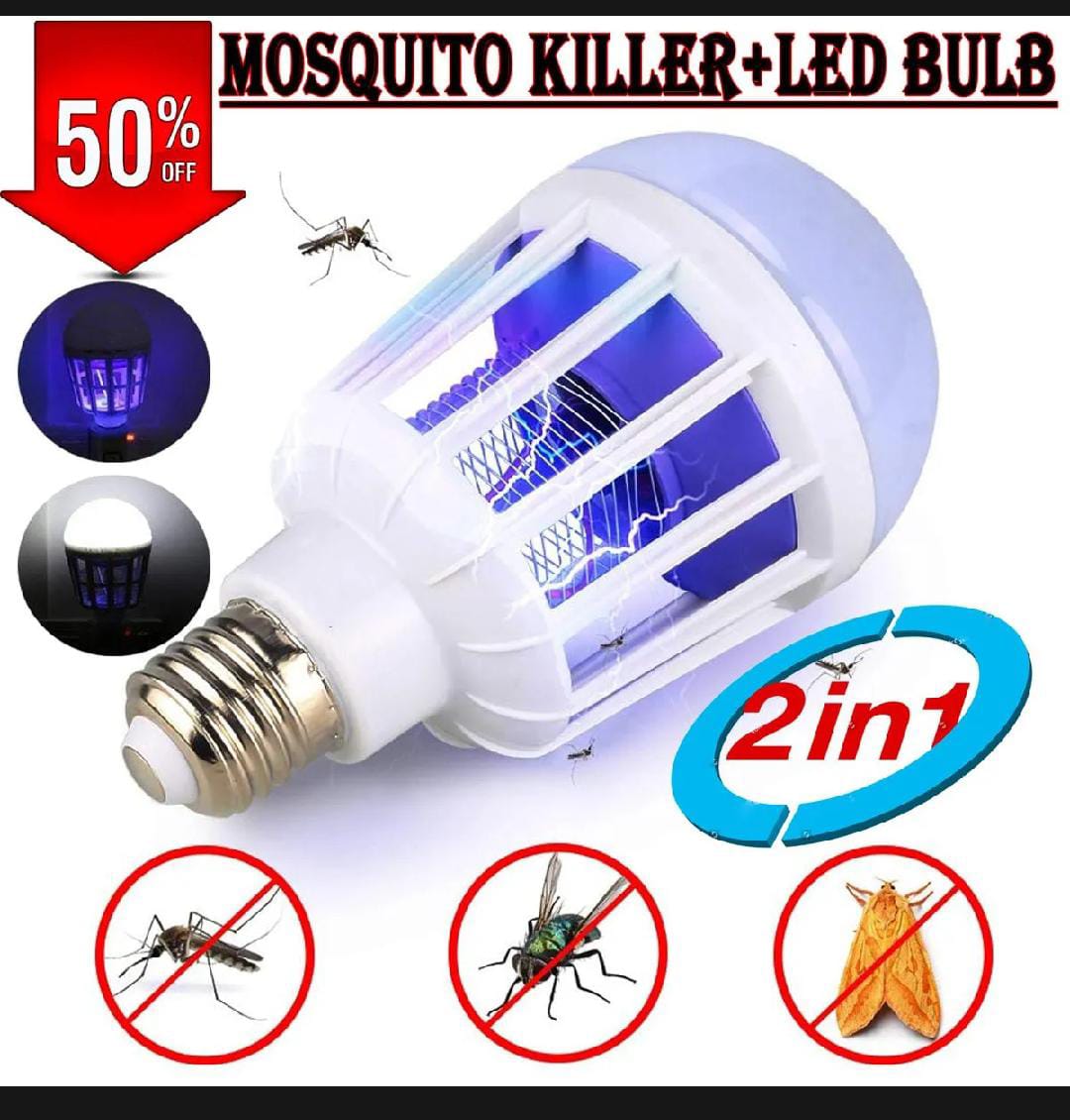 Mosquito killer led bulb