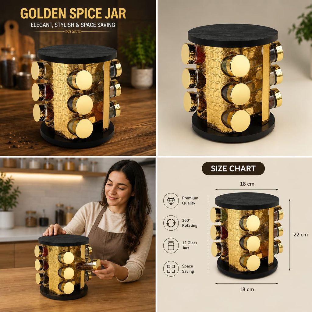 Stainless Steel Revolving Spice shelf