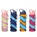 Folding silicone bottle