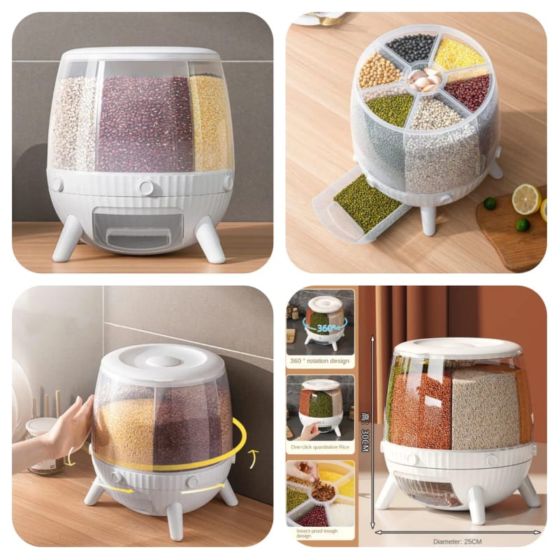 Rotating cereal Dispenser