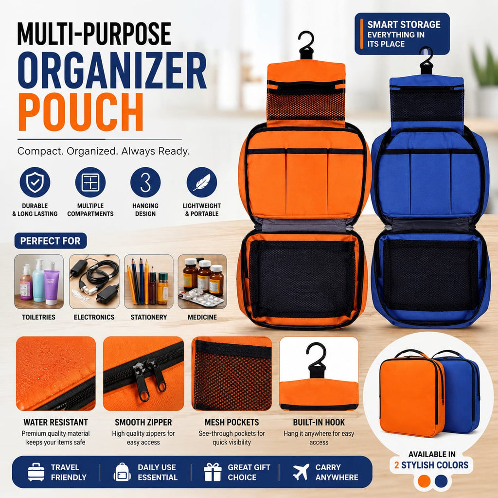 Multipurpose Organizer Pouch