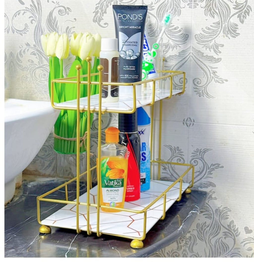 2-Tier Luxury Vanity Storage