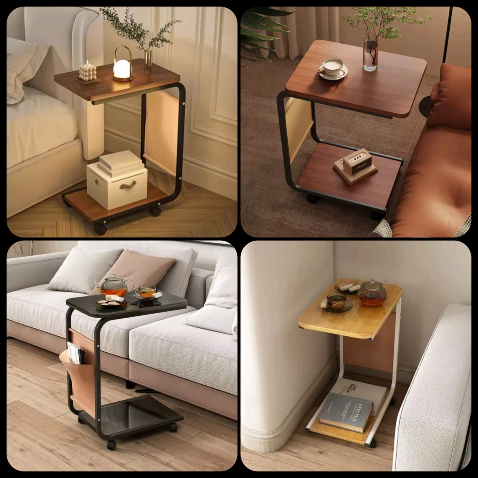 Multifunctional side tbles
