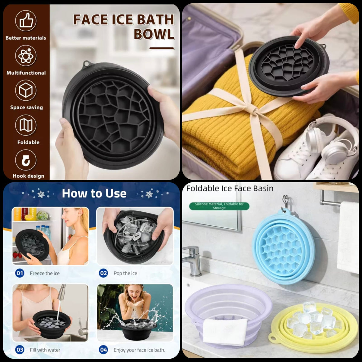 Ice bath bowl
