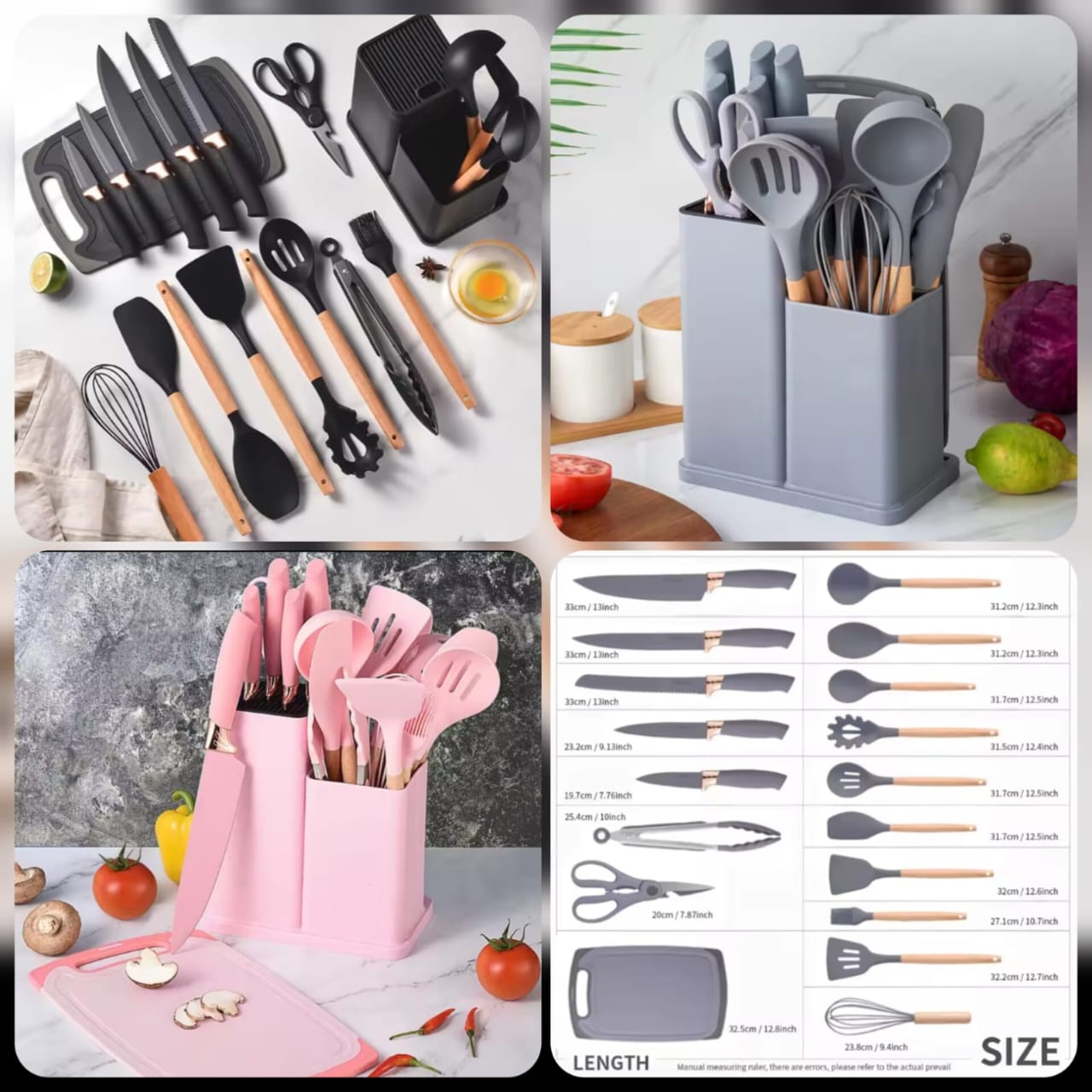 19pcs Kitchen Utensils (Big Size)