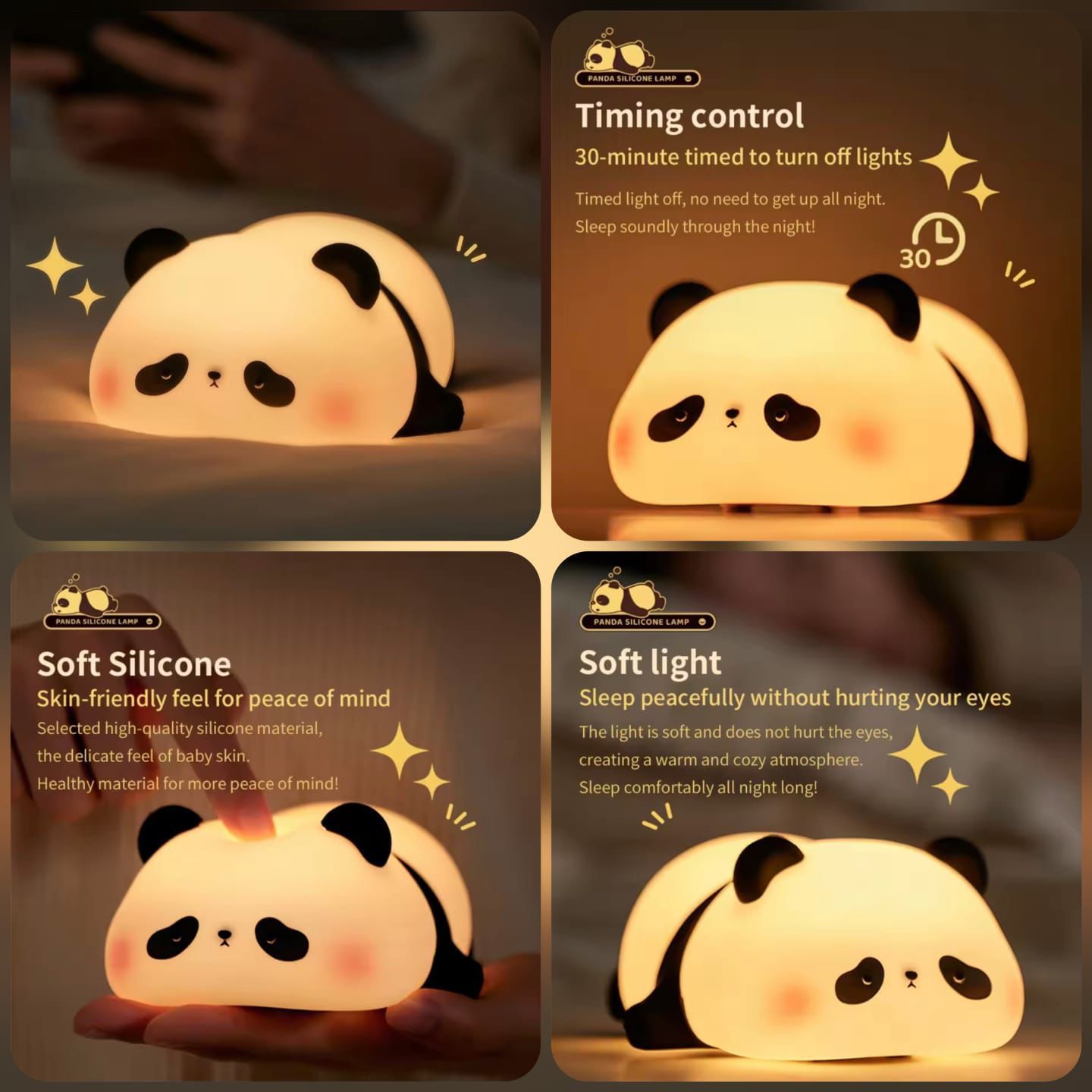 Panda lamp