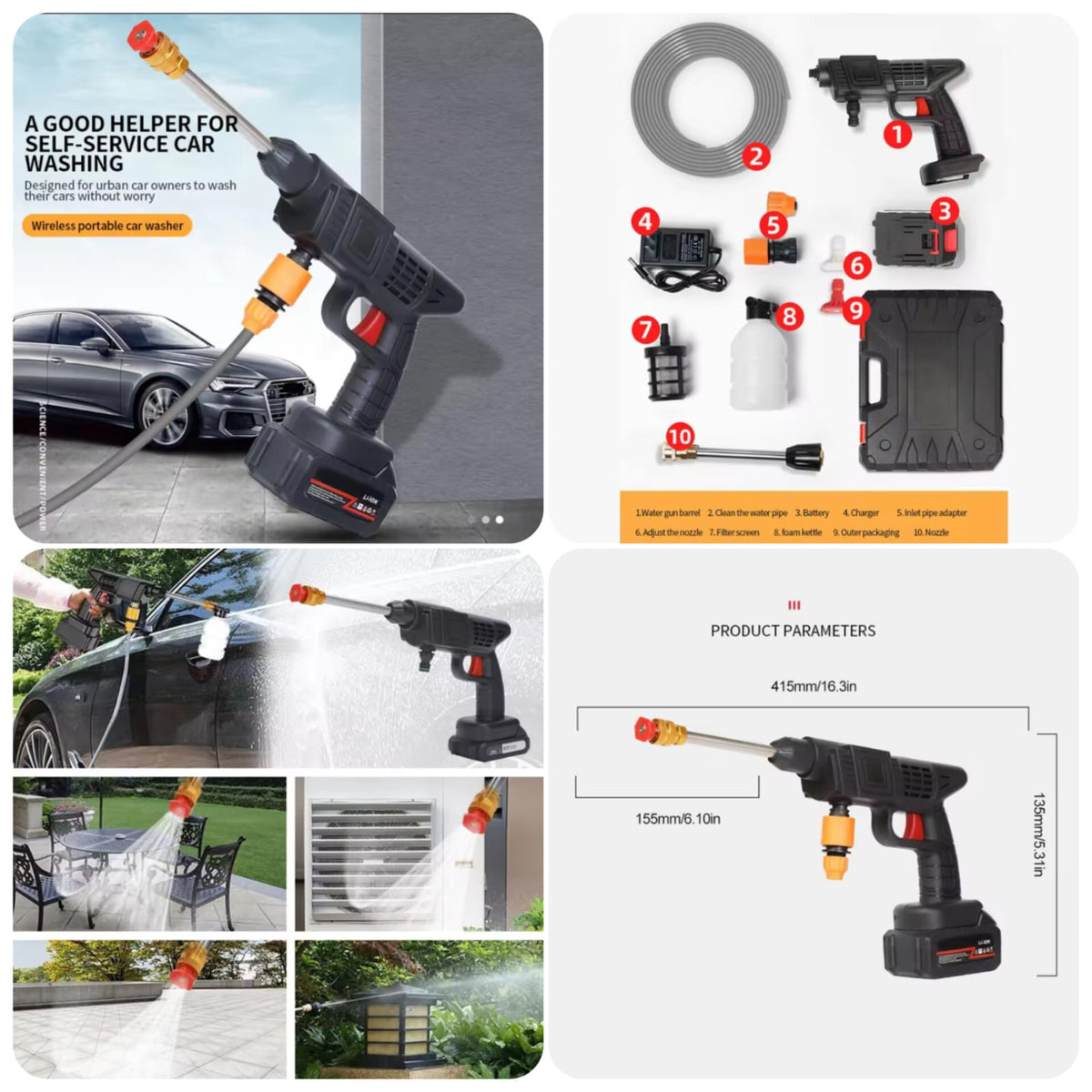Washer gun