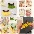 Magnetic banana sealing clip