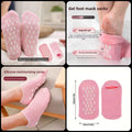 Silicon moisturizing socks