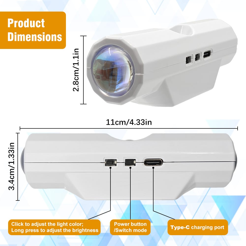 Motion sensor led night light