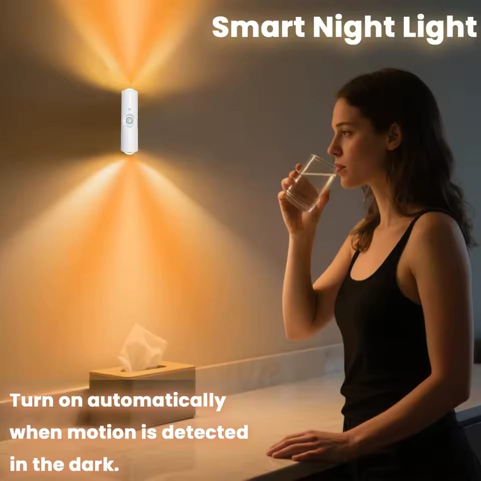 Motion sensor led night light